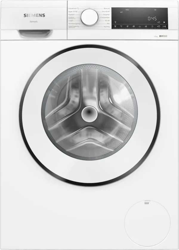 Siemens pesumasin WG54G2ZWDN iQ500 Washing Machine, 10kg, 1400 p/min, valge