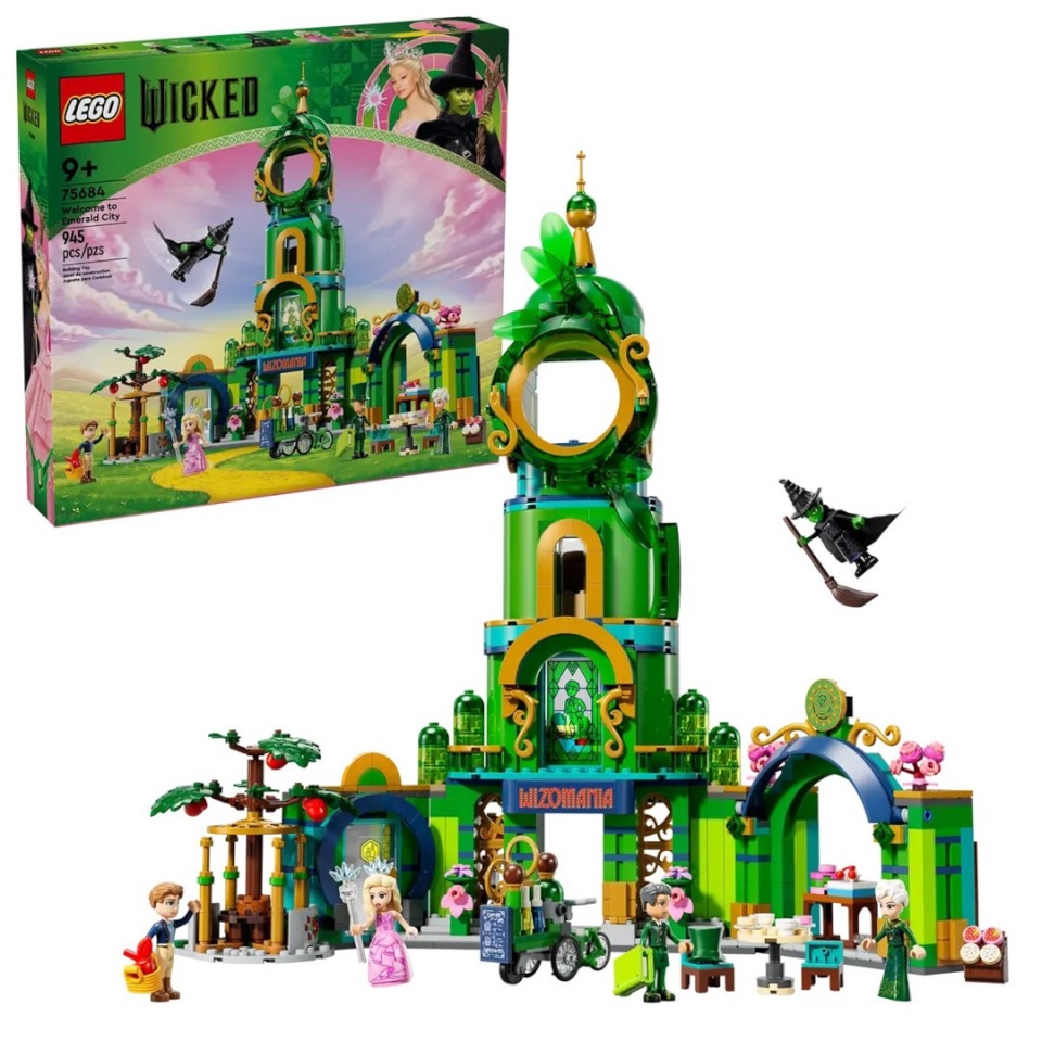 Lego klotsid WICKED 75684 Welcome to Emerald City