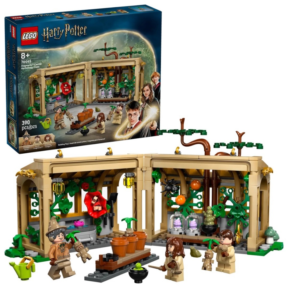 Lego klotsid HARRY POTTER 76445 Hogwarts Castle - Herbology Class