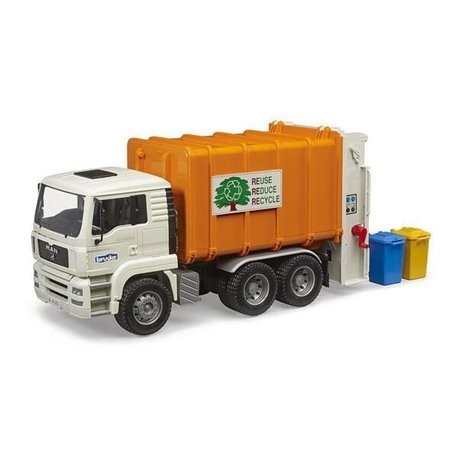 BRUDER prügiauto MAN TGA Garbage Truck BR-02772 