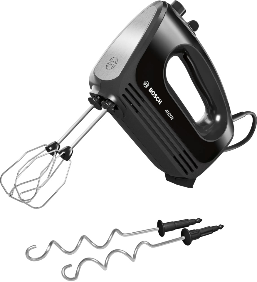 Bosch käsimikser MFQ2420B CleverMixx  Hand Mixer 400W, must