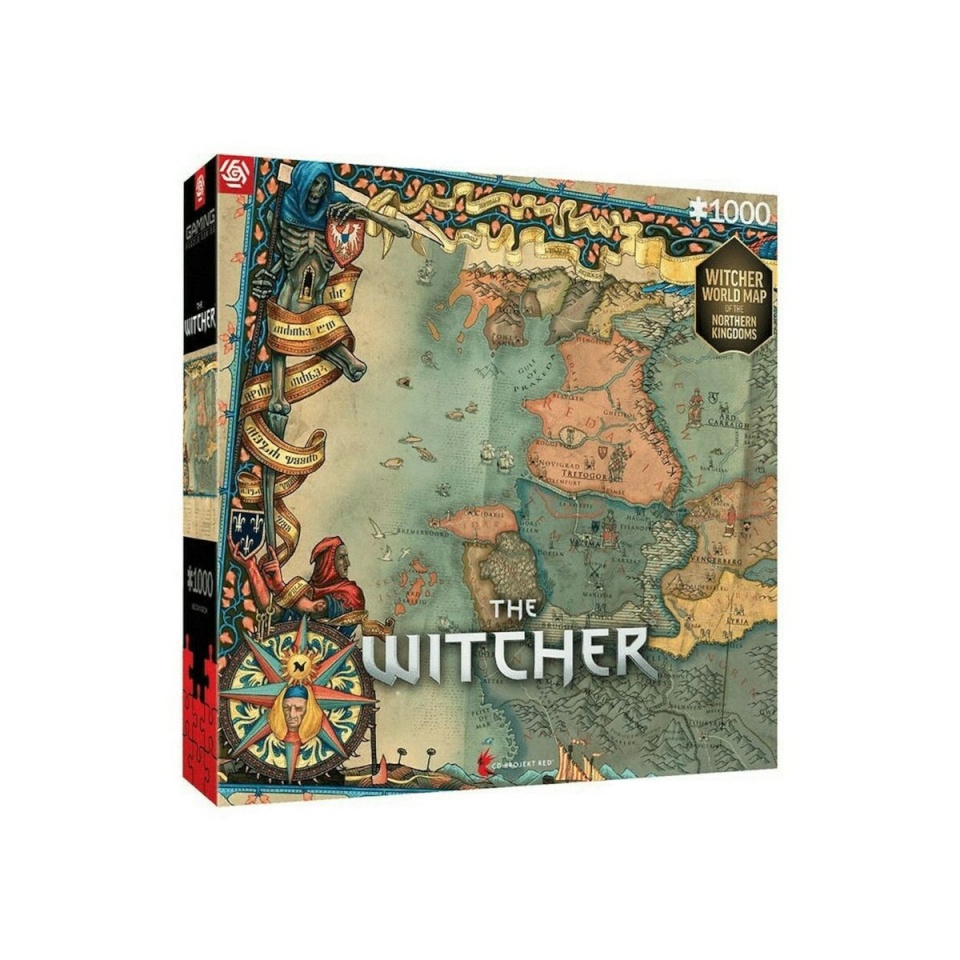 Cenega Publishing pusle The Witcher: Northern Kingdom Map 1000-osaline