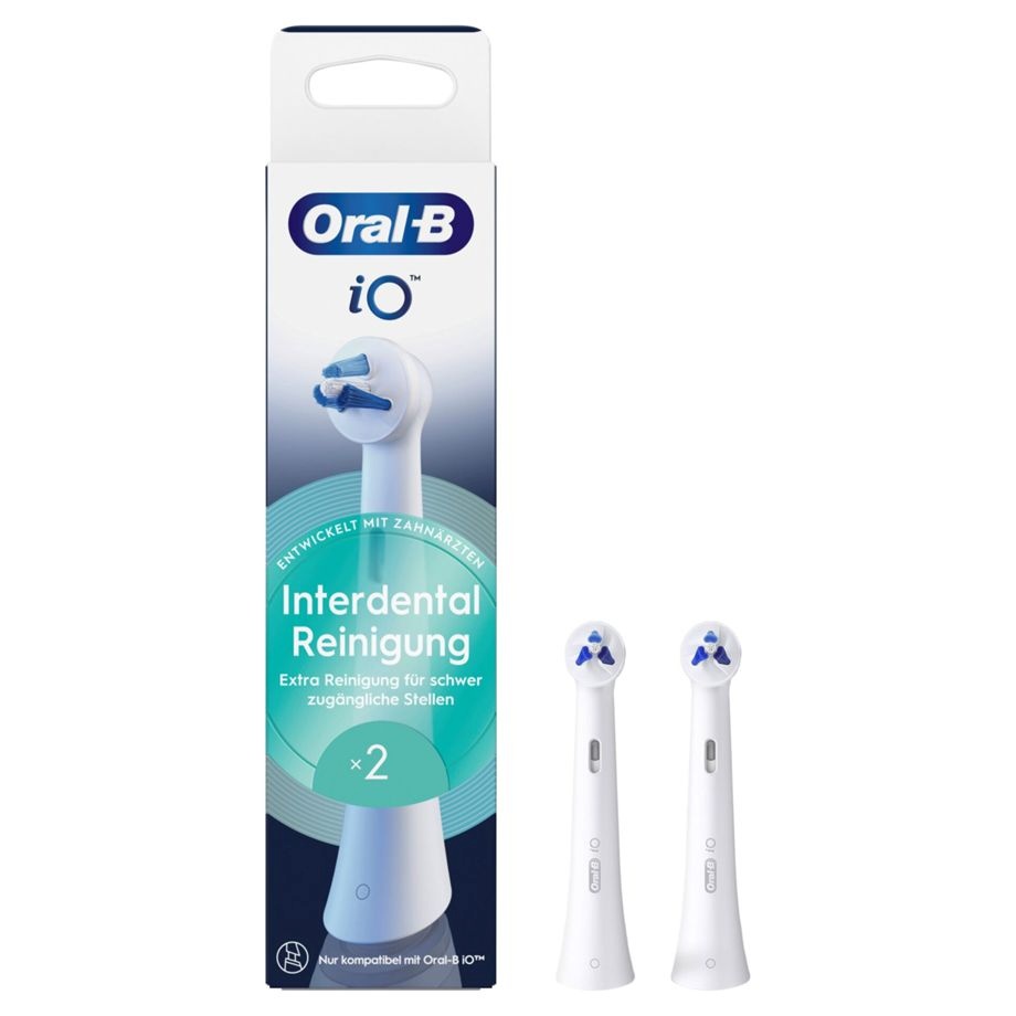 Braun lisaharjad Oral-B iO Interdental Brush Heads, 2tk, valge