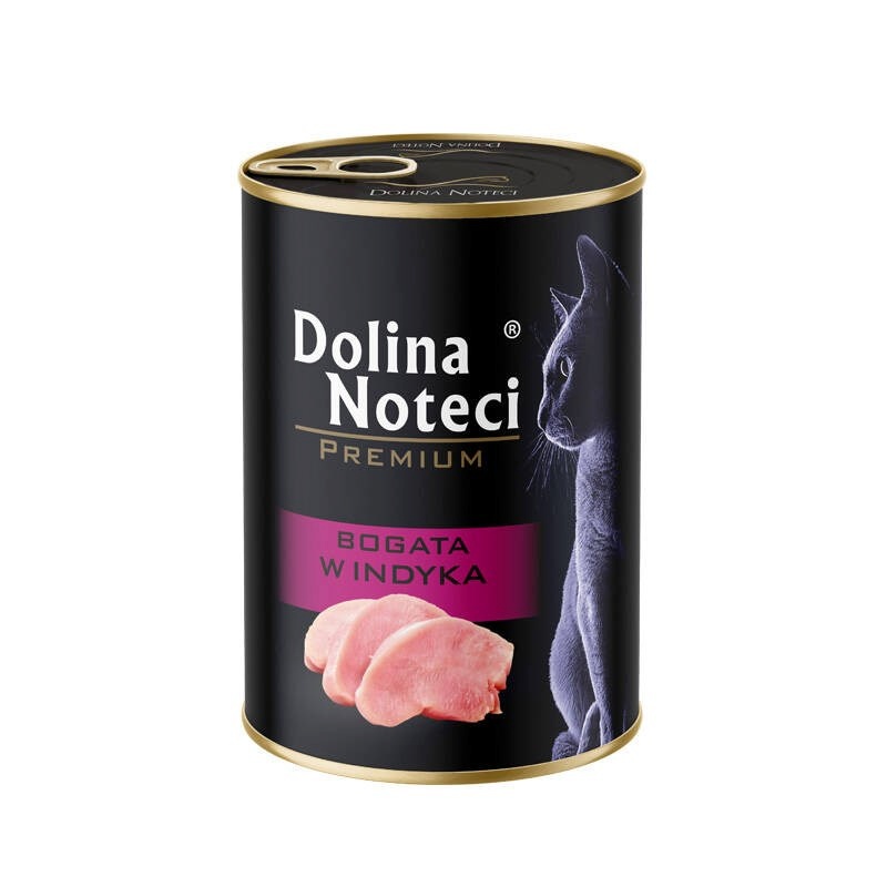 Dolina Noteci kassitoit Premium Rich in Turkey, 400g