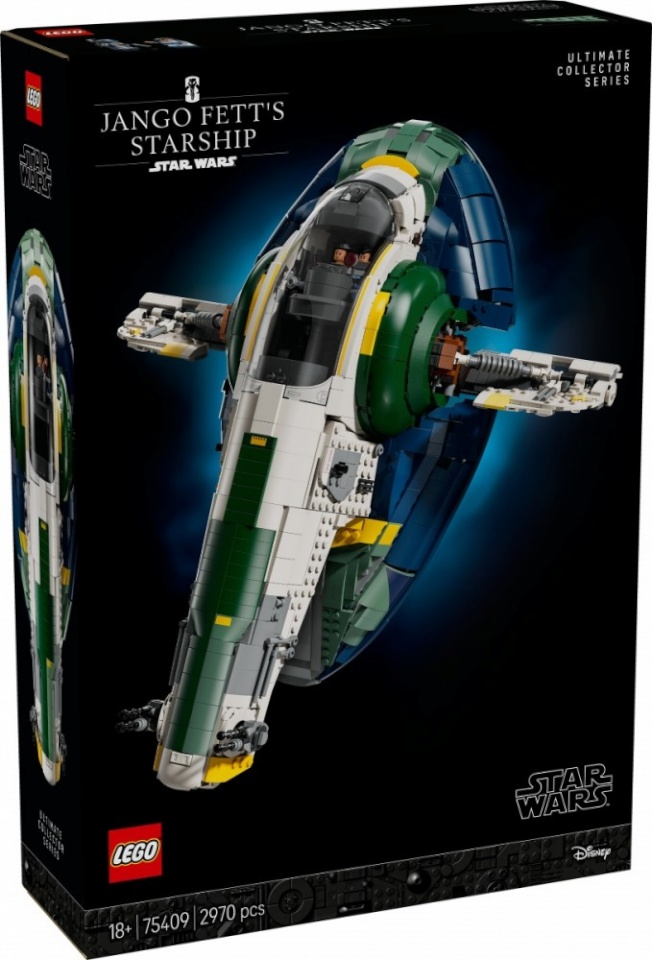 Lego klotsid Bricks Star Wars 75409 Jango Fetts Firespray-Class Starship