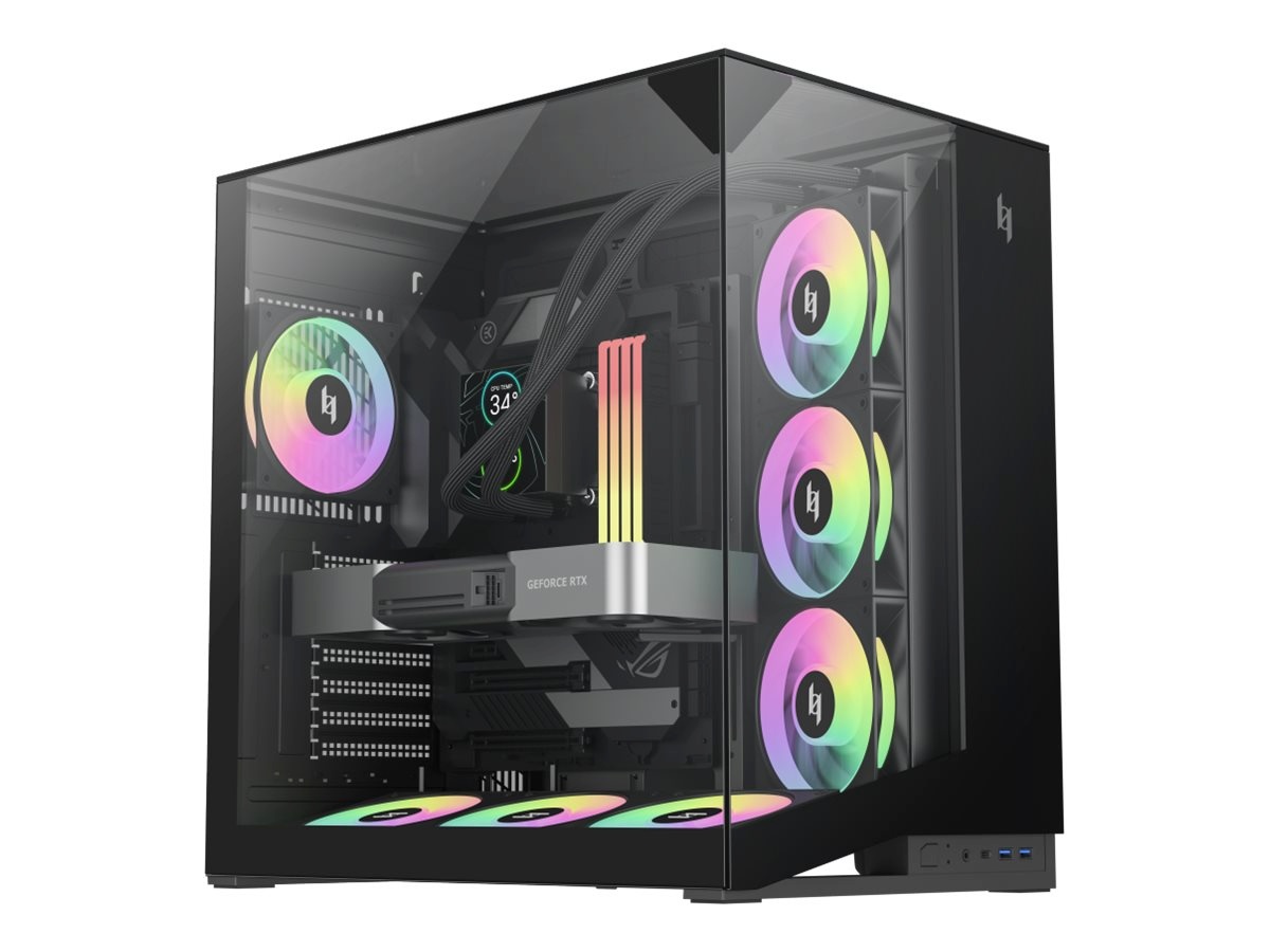 Gamemax korpus Case | NEX C56 VC BK | ATX