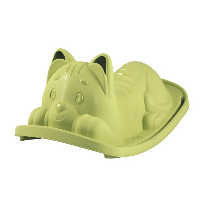 Smoby Rocker Cat roheline