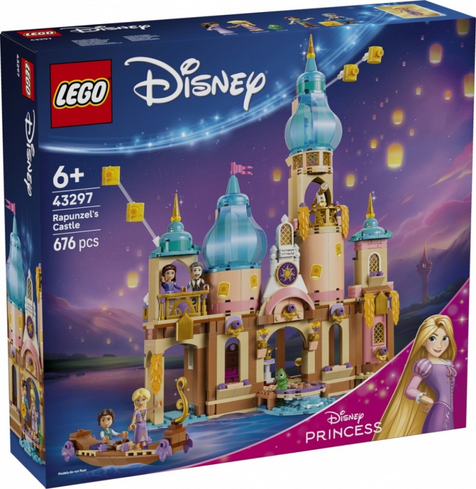 LEGO klotsid 43297 Disney Princess Rapunzels Schloss
