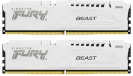 Kingston mälu Memory DDR5 Fury Beast White E 64GB(2x32GB) 6000MHz CL36