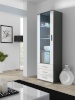 Cama Meble vitriinkapp display cabinet SOHO S1 hall/valge läikega