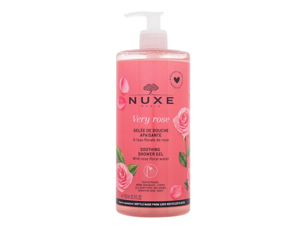 Nuxe dušigeel Very Rose Soothing Shower Gel 750ml, naistele
