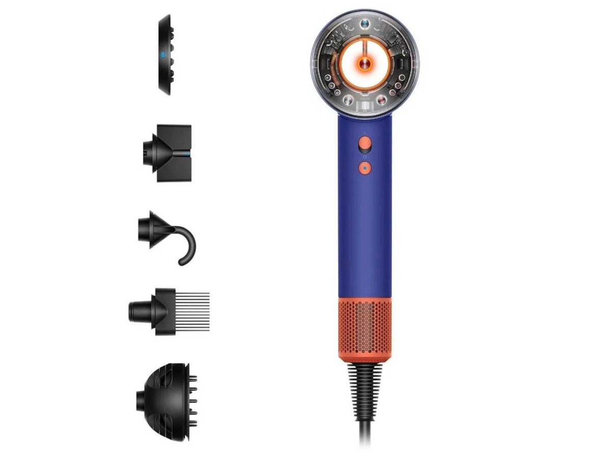 Dyson föön HD16 Supersonic Nural Hair Dryer, sinine/oranž