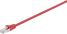 Fuj:tech võrgukaabel CAT6A S/FTP, 3 m, punane