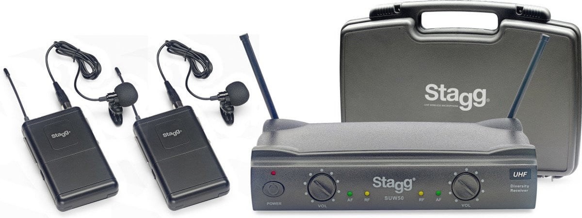 Stagg mikrofon SUW 50 LL FH EU Wireless UHF system must