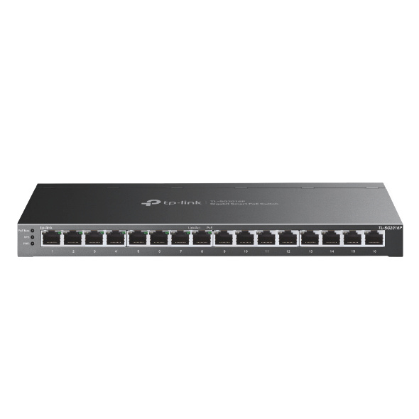 TP-Link switch TL-SG2016P network L2/L3/L4 Gigabit Ethernet (10/100/1000) Power over Ethernet (PoE) must