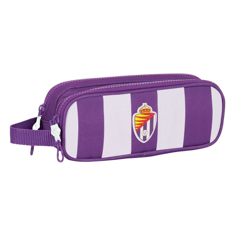 Real Valladolid C.F. kahe sahtliga pinal valge lilla 21x8x6cm