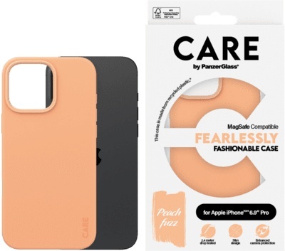 PanzerGlass kaitsekest CARE Fashion Colors MagSafe iPhone 16 Pro Max peac