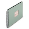 Hama fotoalbum Fine Art Spiral Salbei 28x24 50 schwarze Seiten 9870