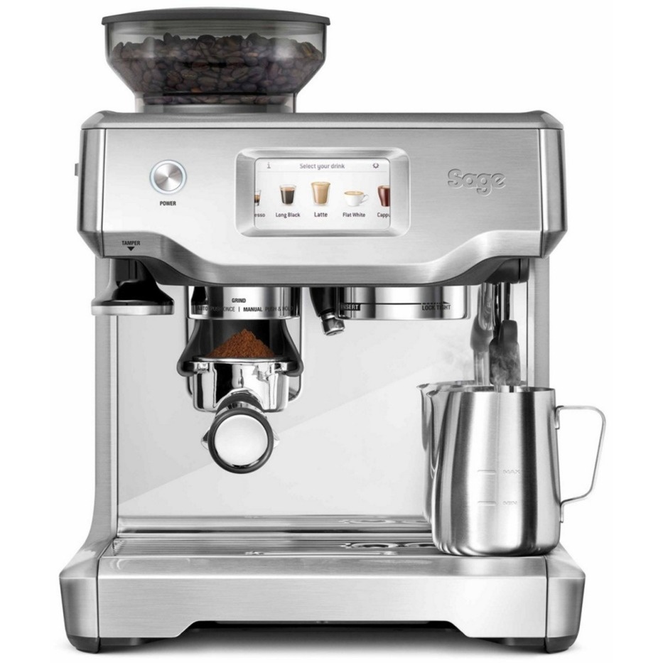Sage espressomasin SES880BSS the Barista Touch Espresso Machine, roostevaba teras