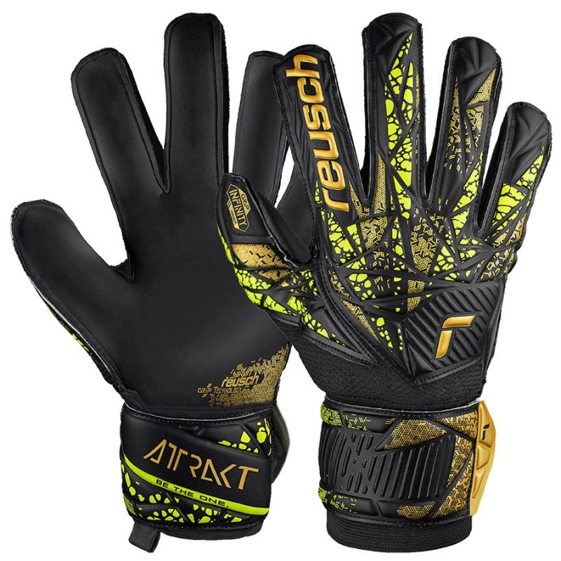 Reusch Attrakt Infinity Finger Support Gloves 54 70 710 7739 8,5