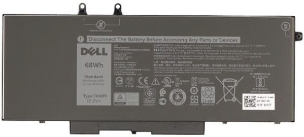Dell sülearvuti aku 3PCVM 4-cell 68 Wh aku