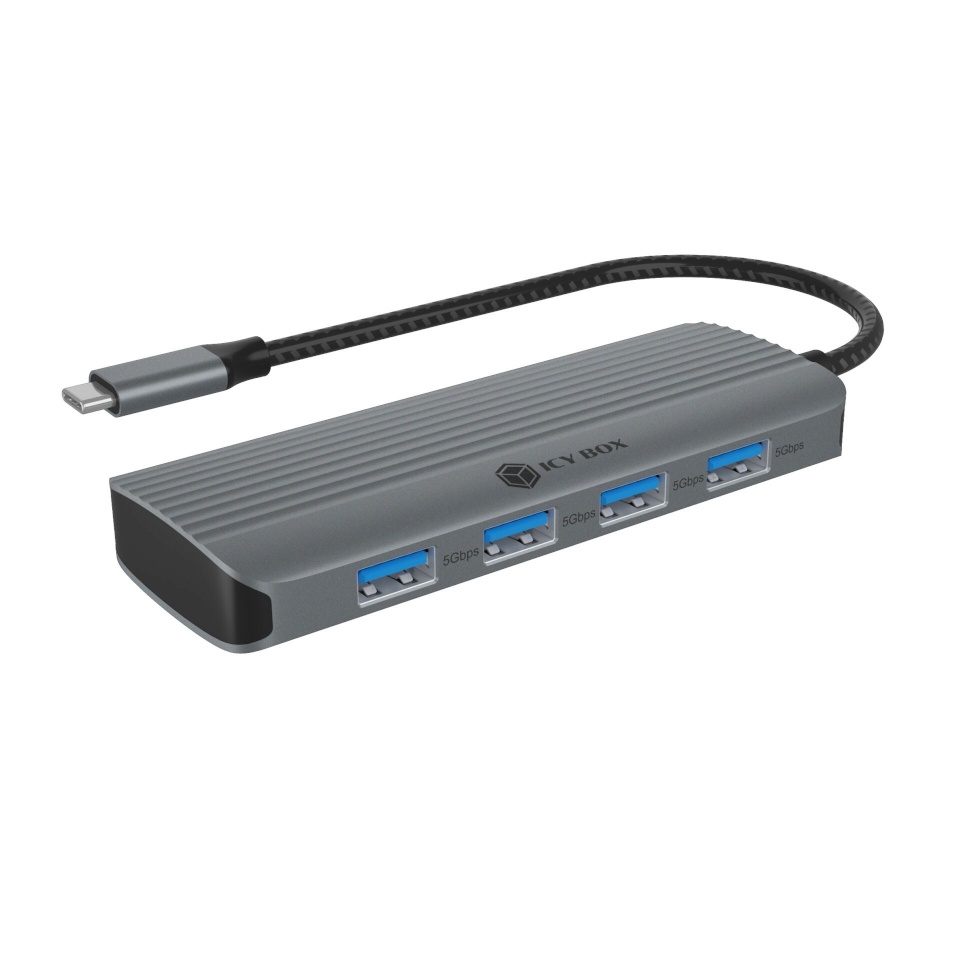 RaidSonic kettaboks ICY BOX IB-DK4022a-CPD USB Type-C Dockingstation