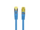 Lanberg võrgukaabel Patch cord cat.6a S/FTP LSZH CU 0.25m sinine fluke