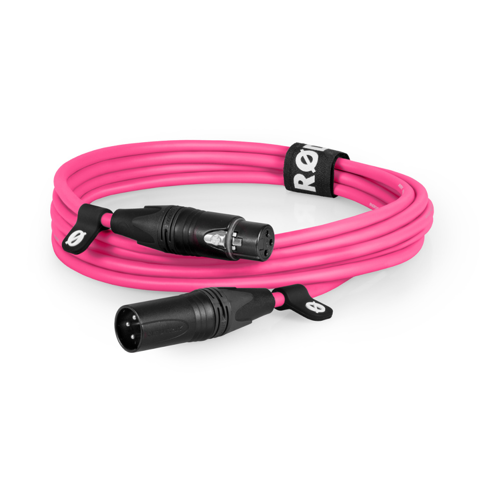 Rode XLR3M-P Premium XLR roosa 3m mikrofonikaabel