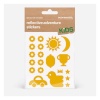 Bookman Helkurkleepsud lastele Reflective Adventure Stickers, Yellow