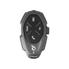 INTERPHONE kõrvaklapid TOUR HD Motorbike intercom 1500 m must