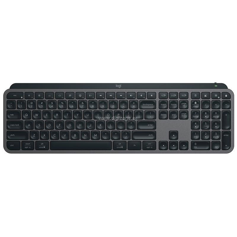 Logitech klaviatuur MX Keys S Bluetooth Illuminated, SWE (W), must