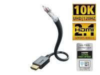 In-Akustik Ultra High Speed HDMI Cable with Ethernet | HDMI 2.1