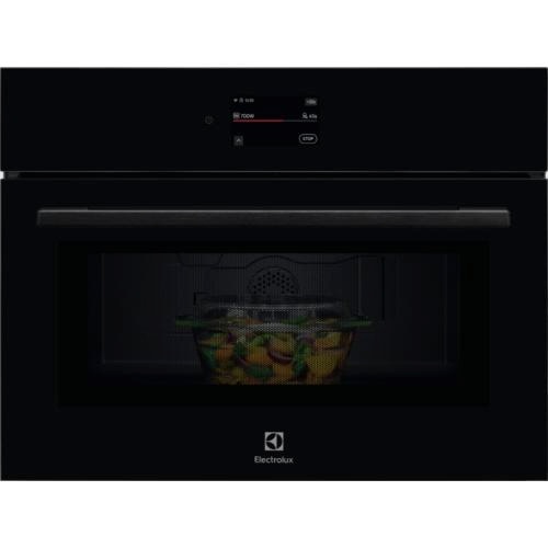 Electrolux kompaktne integreeritav ahi LVM9E2XZ-mikrolaineahi,, H 45 cm, must