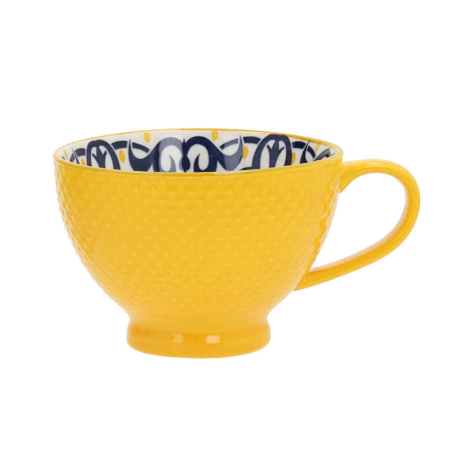 H4Y kruus Seren, 7,7cm, 355ml, kollane/sinine