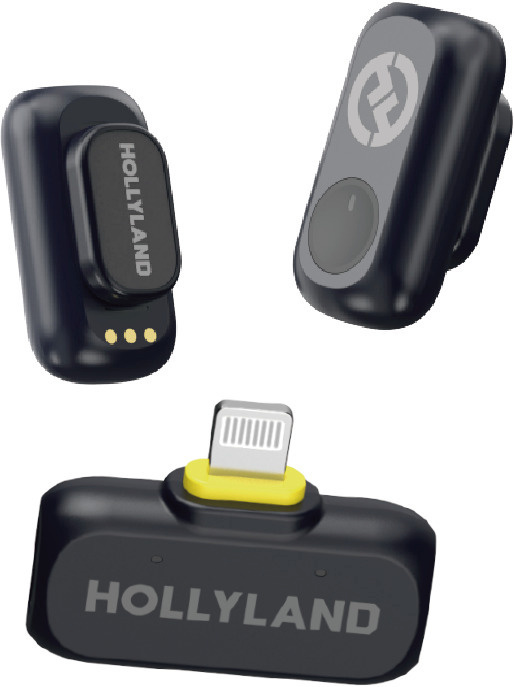 Hollylandi juhtmevaba mikrofon LARK A1 Mini Duo koos Lightning RX-iga