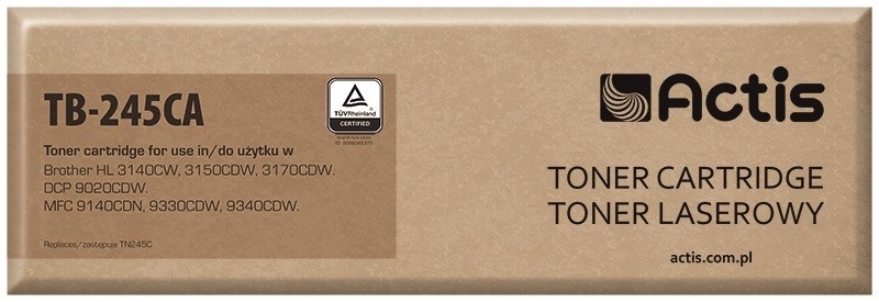 ACTIS tooner TB-245CA replacement for Brother TN-245C, Standard, 2200 pages, tsüaan