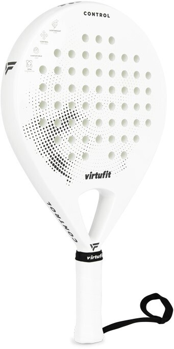 Virtufit Padelireket Control valge/must
