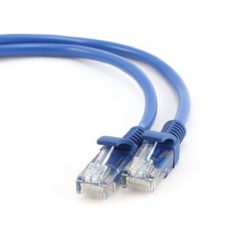 Gembird võrgukaabel Patch cord cat.5e moulded strain relief 0.25M sinine