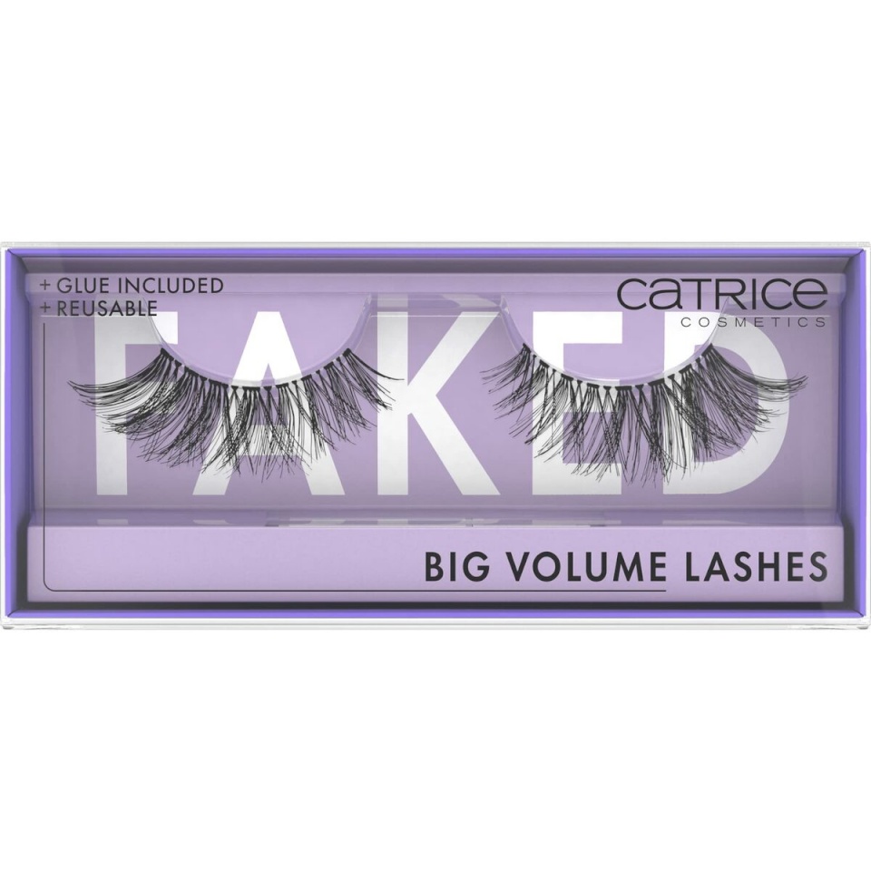 Catrice kunstripsmed Faked Big Volume Lashes 1tk, Black, naistele