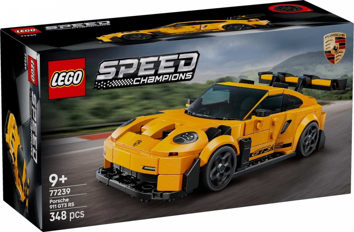 LEGO klotsid 77239 Speed Champions Porsche 911 GT3 RS Supersportwagen