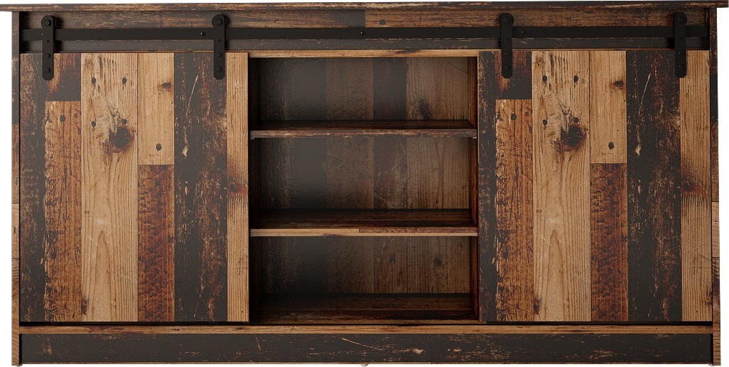 Cama Meble puhvetkapp Komoda 160x80x35 GRANERO old wood