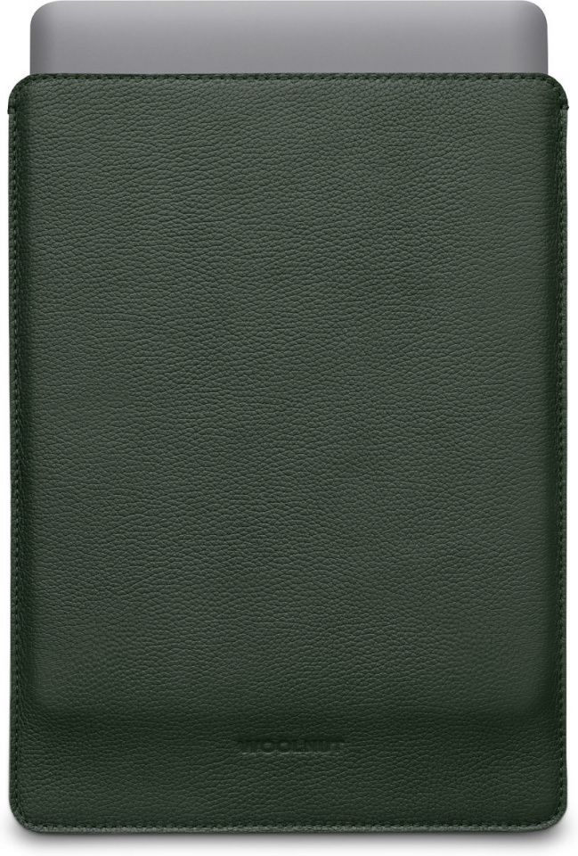 Woolnut kaitseümbris Leather Sleeve 13" MacBook Pro & Air, roheline
