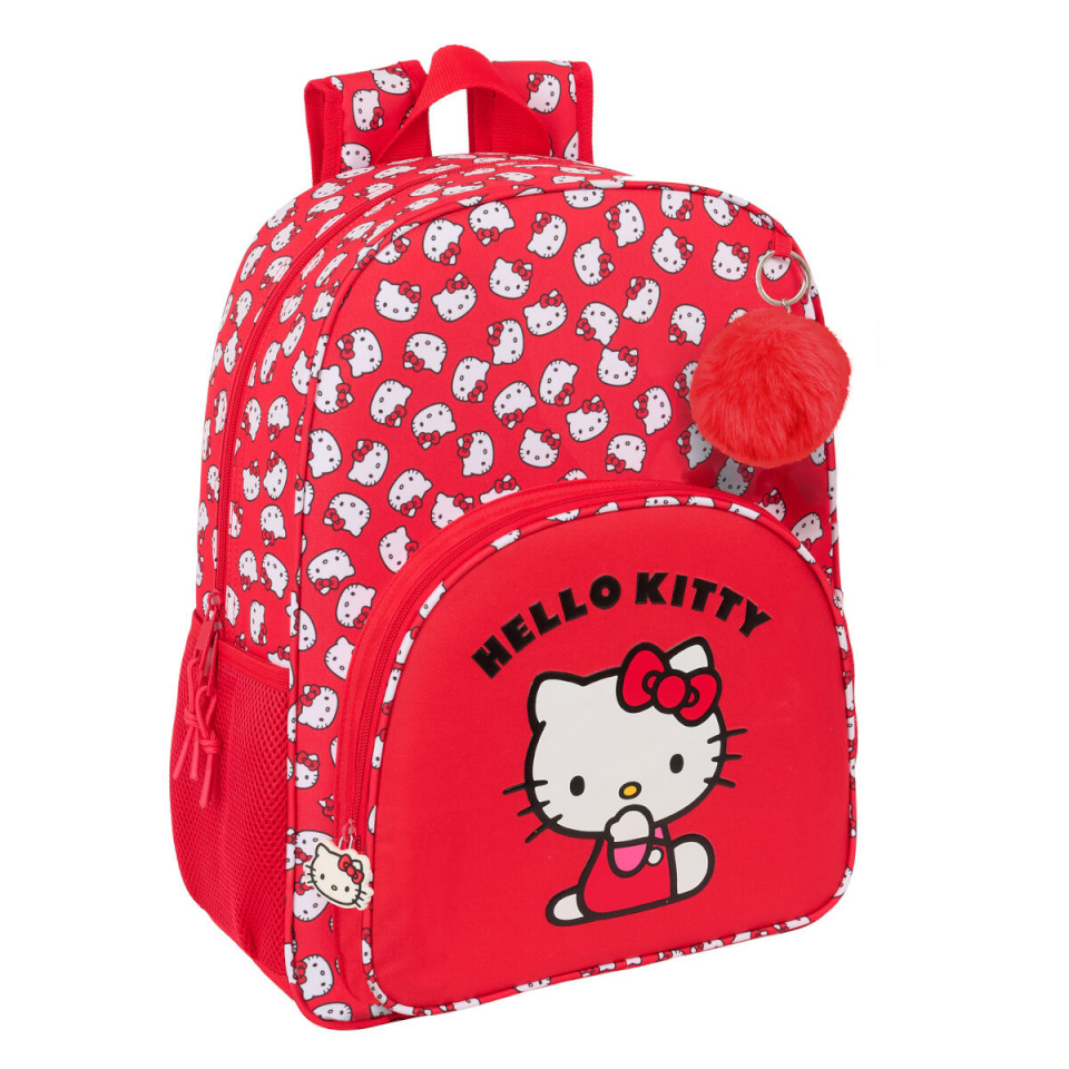 Hello Kitty seljakott Iconic valge punane 33x42x14cm