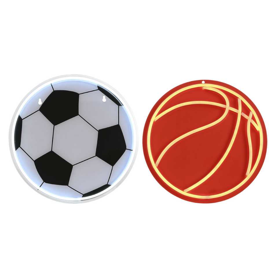 Home ESPRIT Valgustikaunistus Akrüül Linna 31x1,5x31cm (2tk)