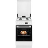 Electrolux gaasipliit LKK560233W , 50 cm, 4 x gaas, elektriahi, aurupuhastus, valge