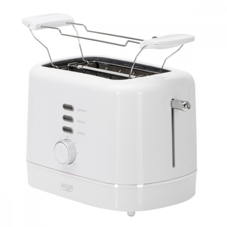 Adler röster AD 3224 Toaster, valge