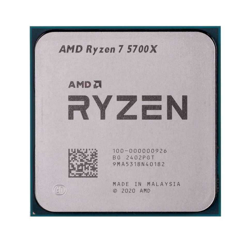 AMD protsessor Ryzen 7 5700X 4,6GHz AM4 36MB Tray