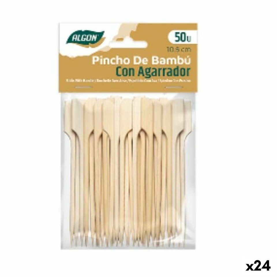 Algon Vardad eelroaks Bambus 50 Tükid, osad 24 Ühikut
