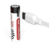 Alfo. Li-ioon aku Micro AAA/LR03, 4 tk blisterpakendis (400mAh)