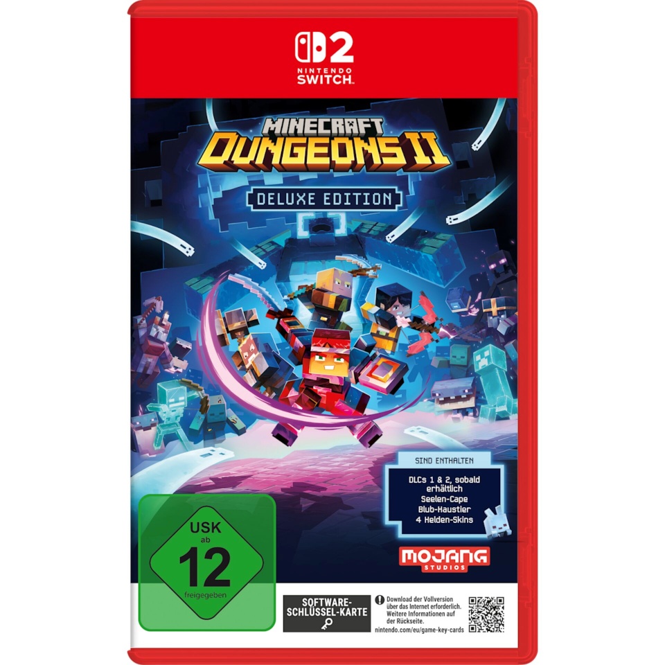 Nintendo mäng Switch 2 Minecraft Dungeons II Deluxe Edition